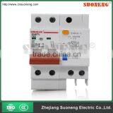 Orange Handle DZ47L 63A Earth Leakage Circuit Breaker ELCB