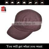 Washed Cotton Twill Charcoal and Black Manufactures Caps Military thumbnail-1