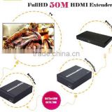 HDMI extender with IR Control, over signle cat5e up to 50meters, 1080p, 3D