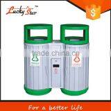 Hot Sales 240 Liter Electronic Advertising Outdoor Galvanized Waste Bin