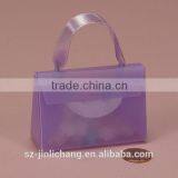 Ribbon Handle Plastic Mini Purses Style Box thumbnail-5
