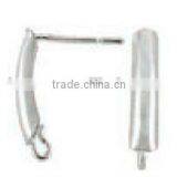 3mm Sterling Silver Shied 925 Earring Findings thumbnail-1