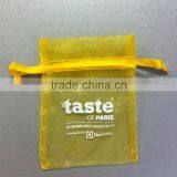 Print Sheer Organza Bags thumbnail-2