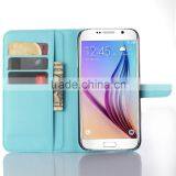 High Quality Leather Holster Card Wallet Folio Stand Flip Case Cover for Samsung GALAXY S7 Plus thumbnail-4