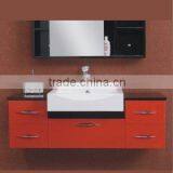 Pvc/mdf/oak Wood Vanity Double Sink Bathroom Design,new Design Bathroom Furniture Set thumbnail-2