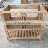 Gloss Espresso Hotel Bathroom Vanity With Double Sinks thumbnail-3