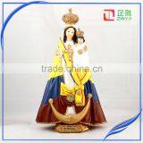 Resin Religious Figure of Mary for Decoratioin