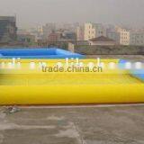 Hot Selling Blue and Yellow Inflatable Pool