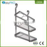 ESYLIFE Stainless Steel Hanging Kitchen Spice Rack, Silver (3 Tier) thumbnail-2