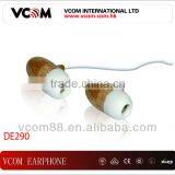 Newest High Quality Bomboo Fashion in Ear Earphone thumbnail-1