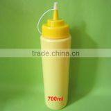 Yellow Solf Eco Friendly Recycled Silicone Squeeze Bottle for Sauce
