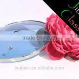 Clear Round Tempered Glass Lid for Pan thumbnail-1