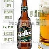 MOLLER Lager Beer Bottled 5.0% 24x33cl thumbnail-1