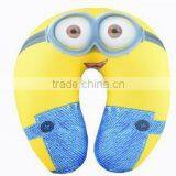 Cute Minions U Shape Bean Neck Pillow Pattern