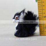 New Design Animated Black Animal Toy Bulk Plastic Squirrel thumbnail-2