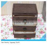 Wooden Jewelry Cabinet, Make up Storage Cabinet, Living Room Furniture thumbnail-3