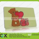Special design flocking printing business card ISO standard