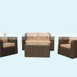 Outdoor garden furniture rattan sofa sets wicker sofa set
