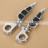 1.25" Engine Guards Male Mount Stiletto Style Footpegs & Mounts For Honda Yamaha thumbnail-3