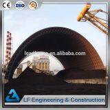 High Quality Space Frame Arched Coal Shed for Sale thumbnail-1