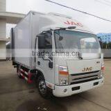 120hp New Design 4*2 JAC Refrigerated Truck 4ton thumbnail-2