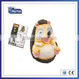 Animal Hedgehog Shaped Polyresin Garden Led Solar Light