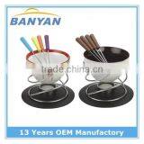 Ceramic Fondue Sets,chocolate Fondue Set, Ceramic Mini Chocolate Fondue Set thumbnail-1