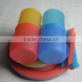 24sets PP Colorful Plastic Picnic Set/portable Plastic Tableware Set/dinnerware Set thumbnail-3