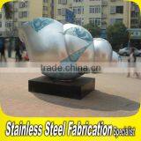 Large Outdoor Statues Sculpture Decoration Stainless Steel Outdoor Sculpture thumbnail-1
