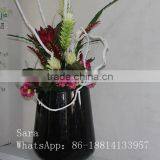 Artifical Silk Flowers Flower Arrangement for Wedding Table Centerpieces thumbnail-1