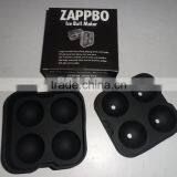 New Round Silicone Ice Balls Maker Tray FOUR Large Sphere Cube Molds thumbnail-5