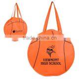 Fancy Basketball Shape Nylon Custom Logo Shopping Bag thumbnail-1