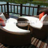 PE Rattan Outdoor Furniture or Patio Wicker Garden Sofa thumbnail-1