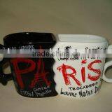 Lovely Ceramic Couple Cups thumbnail-1