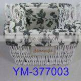 Large Wicker Storage Basket for Sale thumbnail-1
