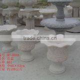 China Cheap Large Granite Flower Pot Garden Decorations thumbnail-2