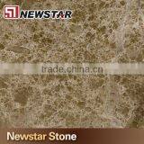 Newstar Crystal Brown Fancy Marble Top Dinning Table Fashion Vanity Top thumbnail-1