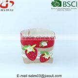 With Non Woven Fabric Strawberry Jute/felt Flower Pot Cover thumbnail-1