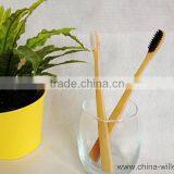 Thin Bamboo Toothbrush, Toothbrush With Bamboo Handle thumbnail-1