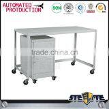 Office Simple Design Modern Movable Metal Locker Desk With Drawers thumbnail-3