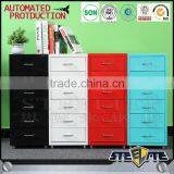 Kid Furniture Make in China 6 Metal Drawer Mobile Storage Cabinet Unit thumbnail-6