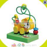 Wholesale Hot Sale Baby Wooden Beads Cubic Toy Funny Wooden Beads Cubic Toy God Shape Wooden Beads Cubic Maze Toy W11B047 thumbnail-1