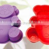 Silicone Baking Tray in Bear Shape/silicone Kitchenware Cake Pan thumbnail-1
