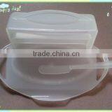 PP Clamshell Plastic Box With Plastic Knife thumbnail-2
