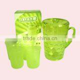 1600ML New Design 5 Pcs Set PS Plastic Water Jug thumbnail-1