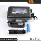 Aluminum Alloy UV Led Flashlight Kit Hot Selling 395nm Purple Light Flashlight thumbnail-4