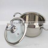 Commercial Restaurant Kitchen Stainless Steel Soup Pot thumbnail-2