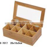 2013 Wooden Tea Box With Cover thumbnail-1