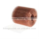 Copper-plated welded wire mesh
