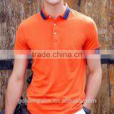 Constrast Collar and Cuff Unisex Polo Shirt Size Xxxxl thumbnail-3